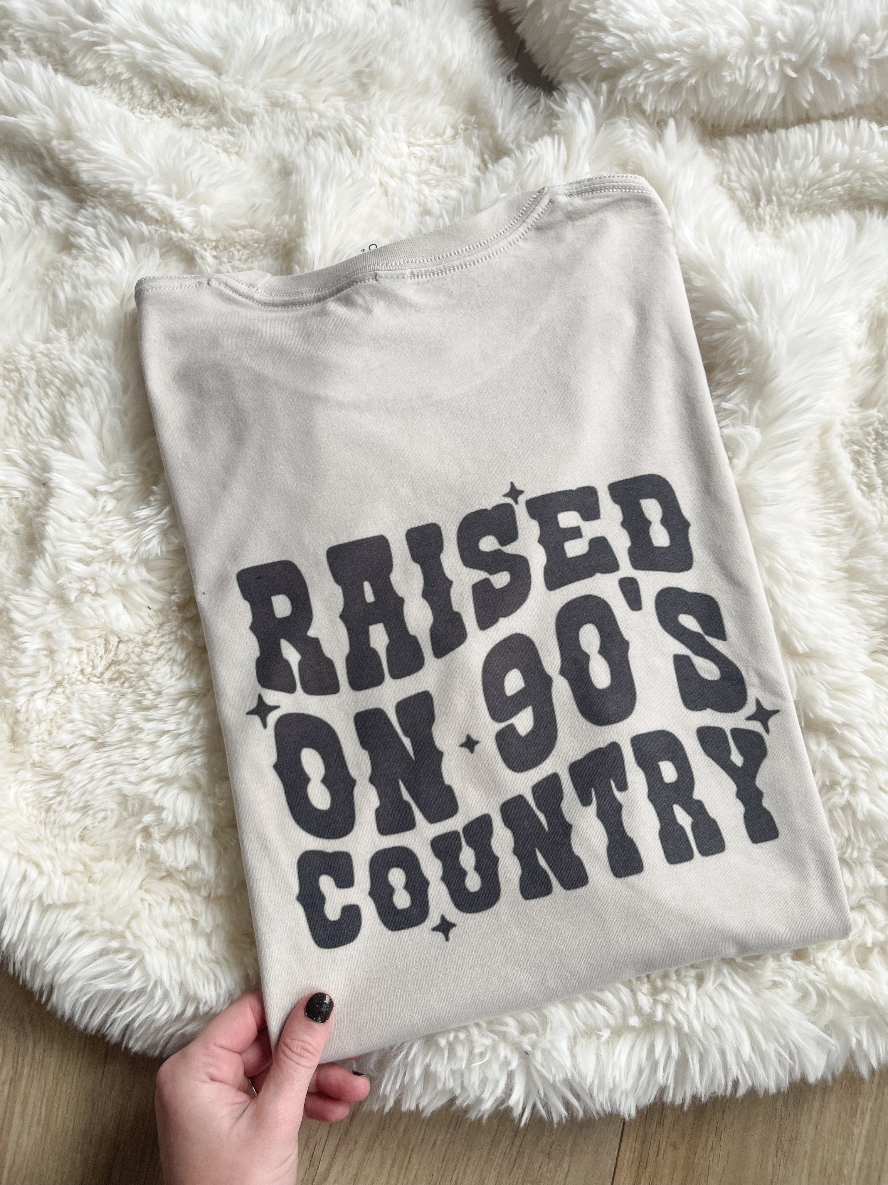 Raised On 90’s Country Tee