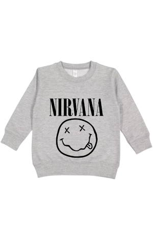 Open image in slideshow, TODDLER NIRVANA CREWNECK
