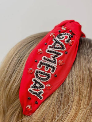 Open image in slideshow, Game Day Embellished Headband
